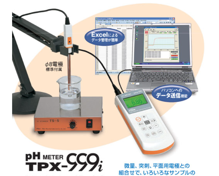TOKO東興化學pH/ORP計 TPX-999i